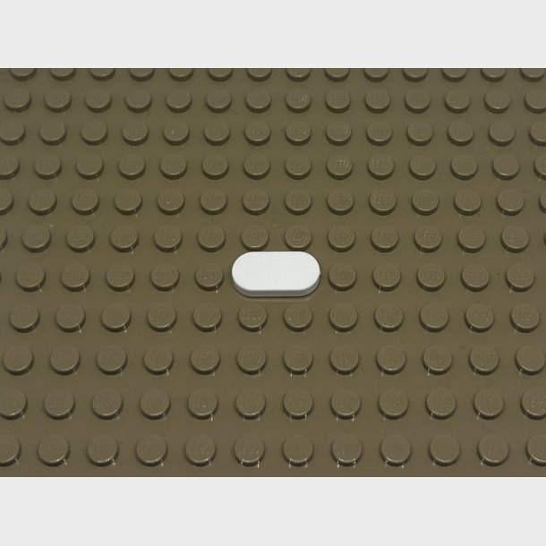 Tile 1x2 oval. Lego nr 1126