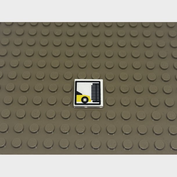 Tile 2x2 Bilvask print. Lego nr 3068bpb0209