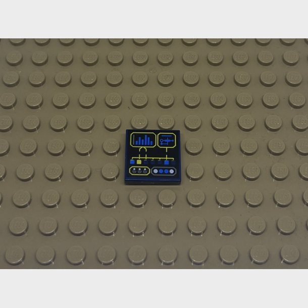 Tile 2x2 digital skrm. Lego nr 3068bpb1062