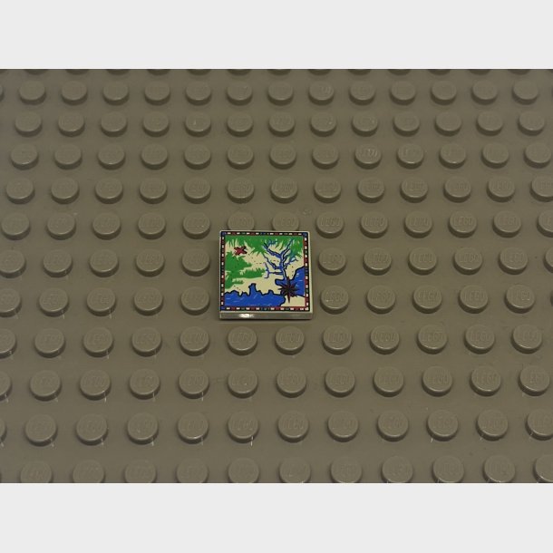 Tile 2x2 'Skattekort'. Lego nr 3068bpx24