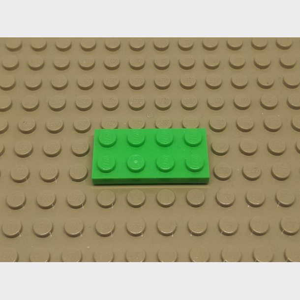 Plade 2x4. Lego nr. - Plader 4 - genbrugsklodser.dk