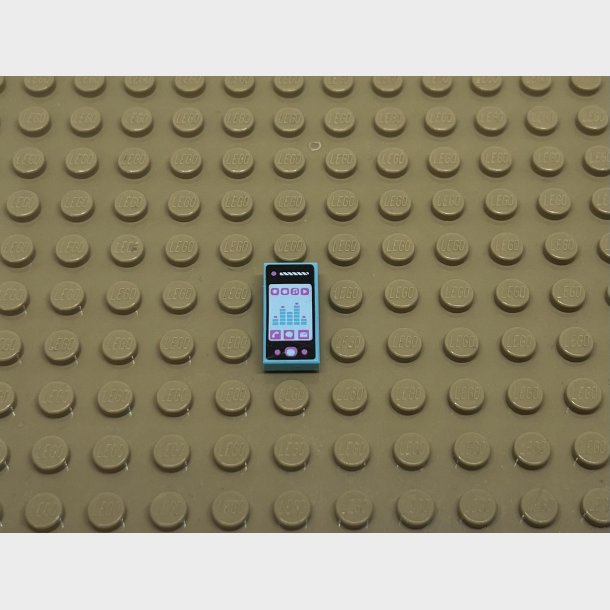 Tile 1x2 Smartphone. Lego nr 3069bpb0279