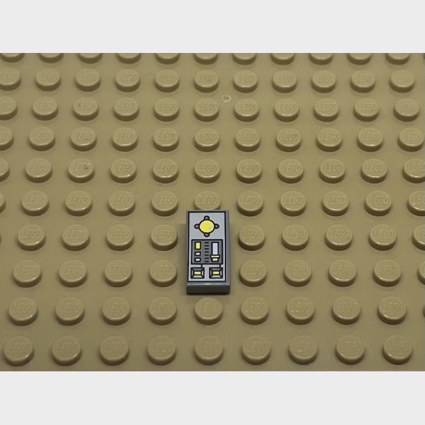 Tile 1x2 kontrol Panel. Lego nr 3069bpc1