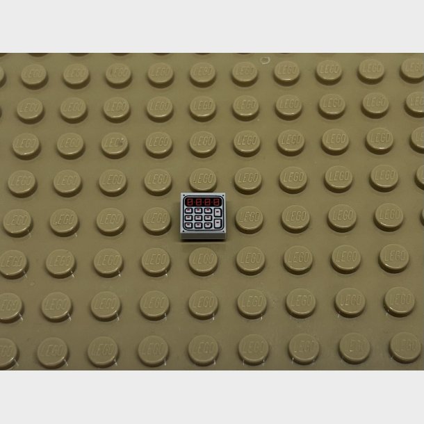 Tile1x1 Keypad. Lego nr 3070bpb089